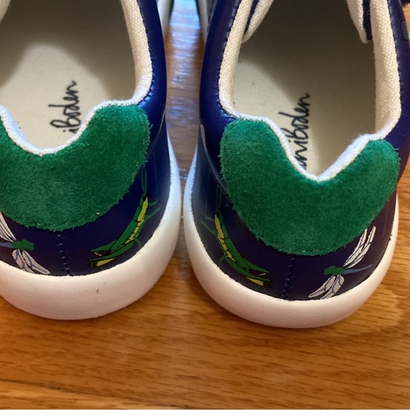 Mini Boden bug insect leather Velcro shoes size 9.5 c NIB - Picture 4 of 5
